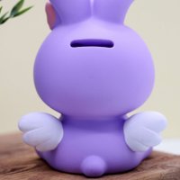 Копилка для денег ILikeGift Angel bunny 1043-15B (фиолетовый)