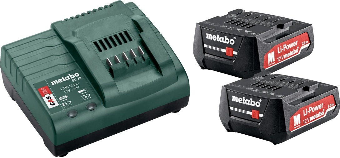 

Аккумулятор с зарядным устройством Metabo 685300000 (12В/2 Ah + 12-18В)