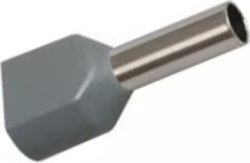 

Наконечник-гильза для кабеля General Lighting НГИ2 GNGI-E2-2x4-12 (серый, 100 шт)