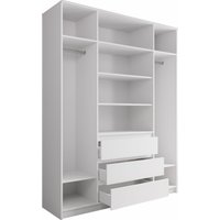 Шкаф распашной ДСВ МС Мори МШ 1600 (белый)