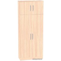 Шкаф распашной МДК ПРШ1 2-х створчатый 2020x800x400 (дуб млечный)