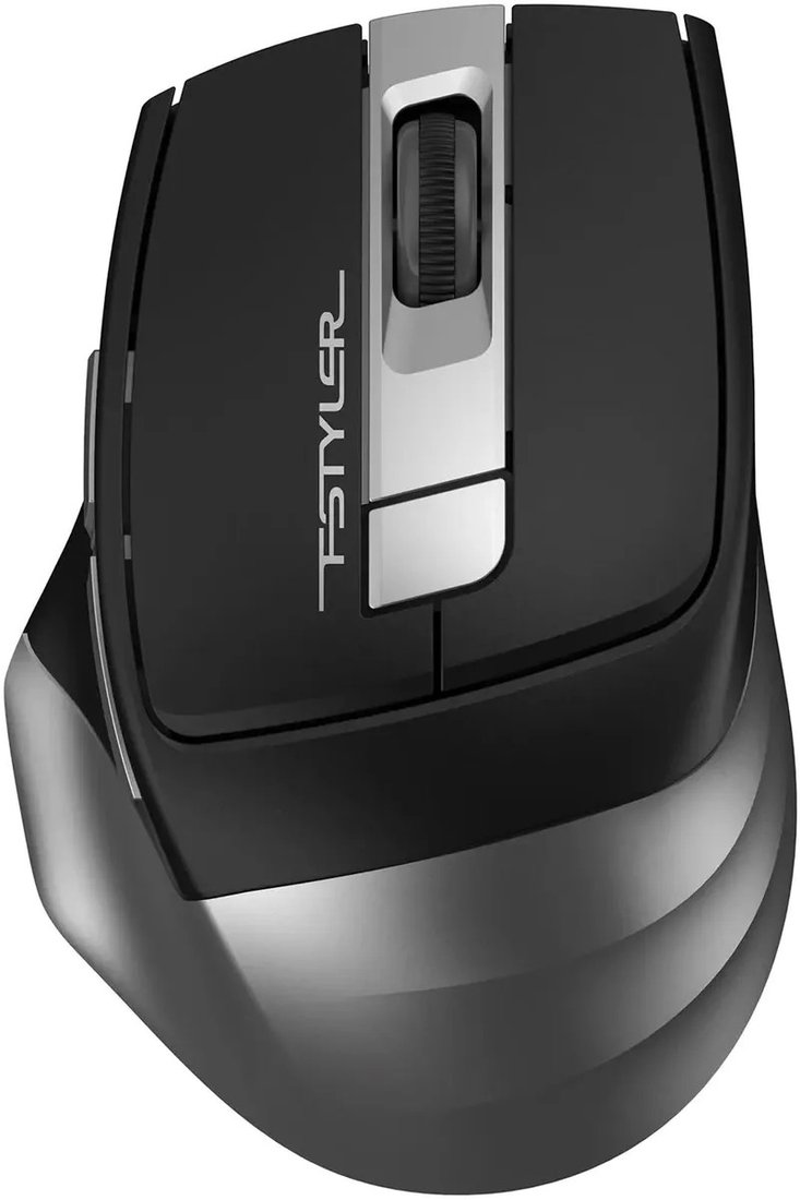 

Мышь A4Tech Fstyler FG35S (черный/серебристый)