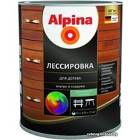 Пропитка Alpina Лессировка 0.75 л (черный)