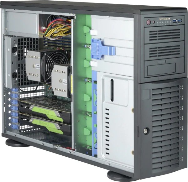 

Корпус Supermicro CSE-743AC-1K26B-SQ