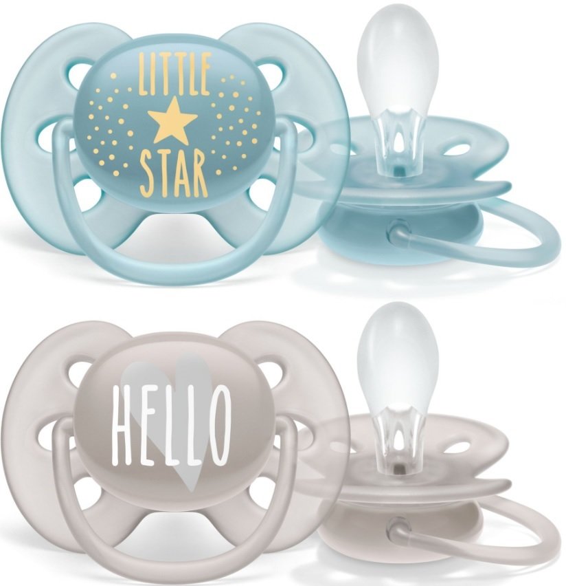 

Пустышка Philips Avent Ultra Soft SCF223/01 (2 шт)