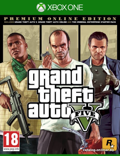 

Grand Theft Auto V. Premium Online Edition для Xbox One