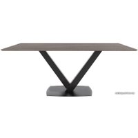 Кухонный стол Lanfre V-100 DS-10.3 (шпонированный МДФ, дуб темный)