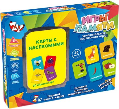 

Настольная игра Zhorya Игры памяти ZYB-B3329-6