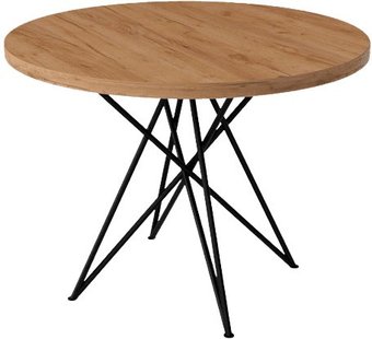 Кухонный стол LOFT Флоренция (дуб золотой крафт)