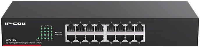 

Неуправляемый коммутатор IP-COM G1016D