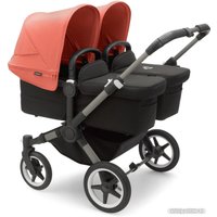 Универсальная коляска Bugaboo Donkey 5 Twin (Graphite/Black/Sunrise Red)