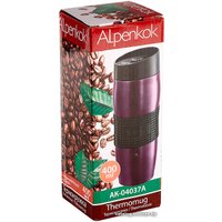 Термокружка Alpenkok AK-04037A 0.4л (сливовый)