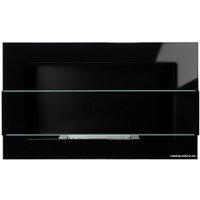 Биокамин BiokominkiGMT 650x400 (черный, со стеклом)