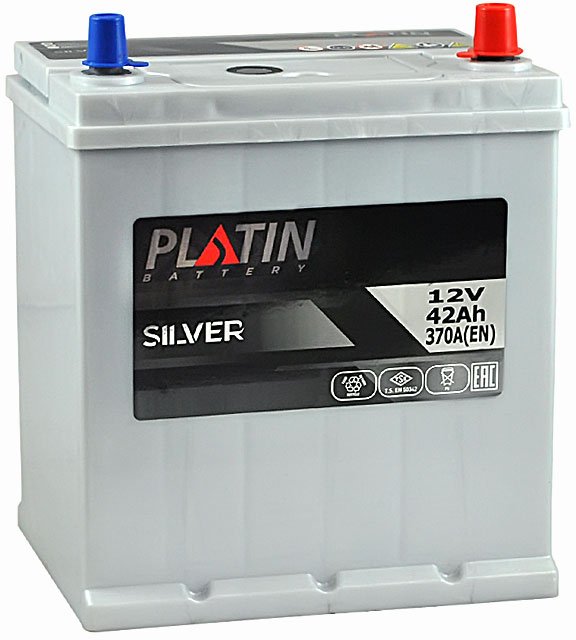 

Автомобильный аккумулятор Platin Asia Silver R+ (42 А·ч)