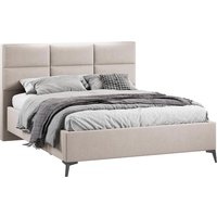 Кровать Трия Делана Тип 1 с подъемным механизмом 160x200 (велюр Мокко светлый)