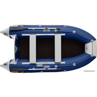 Моторно-гребная лодка Roger Boat Hunter 3000 (без киля, синий/белый)