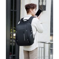 Городской рюкзак Miru Lifeguard 15.6 (черный)