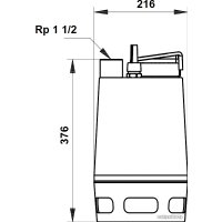 Дренажный насос Grundfos Unilift AP 35.40.06.1.V