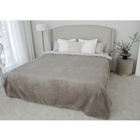 Покрывало Casa Conforte Tressa 220x240 6154580 (серый)