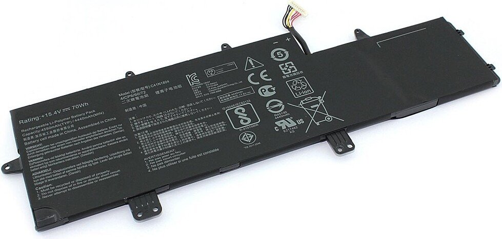 Аккумуляторы для ноутбуков ASUS C41N1804