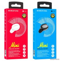Bluetooth гарнитура Borofone BC34 (белый)