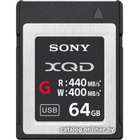 Карта памяти Sony XQD G Series 64GB [QDG64E/J]