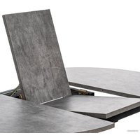 Кухонный стол Мебель Импэкс Leset Капри (камень темный/черный)