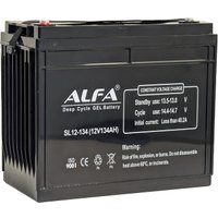 Тяговый аккумулятор ALFA 12V-134Ah(C20) L+ (134 А·ч)