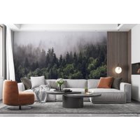 Фотообои ФабрикаФресок Туманный лес 194280 (400x280)