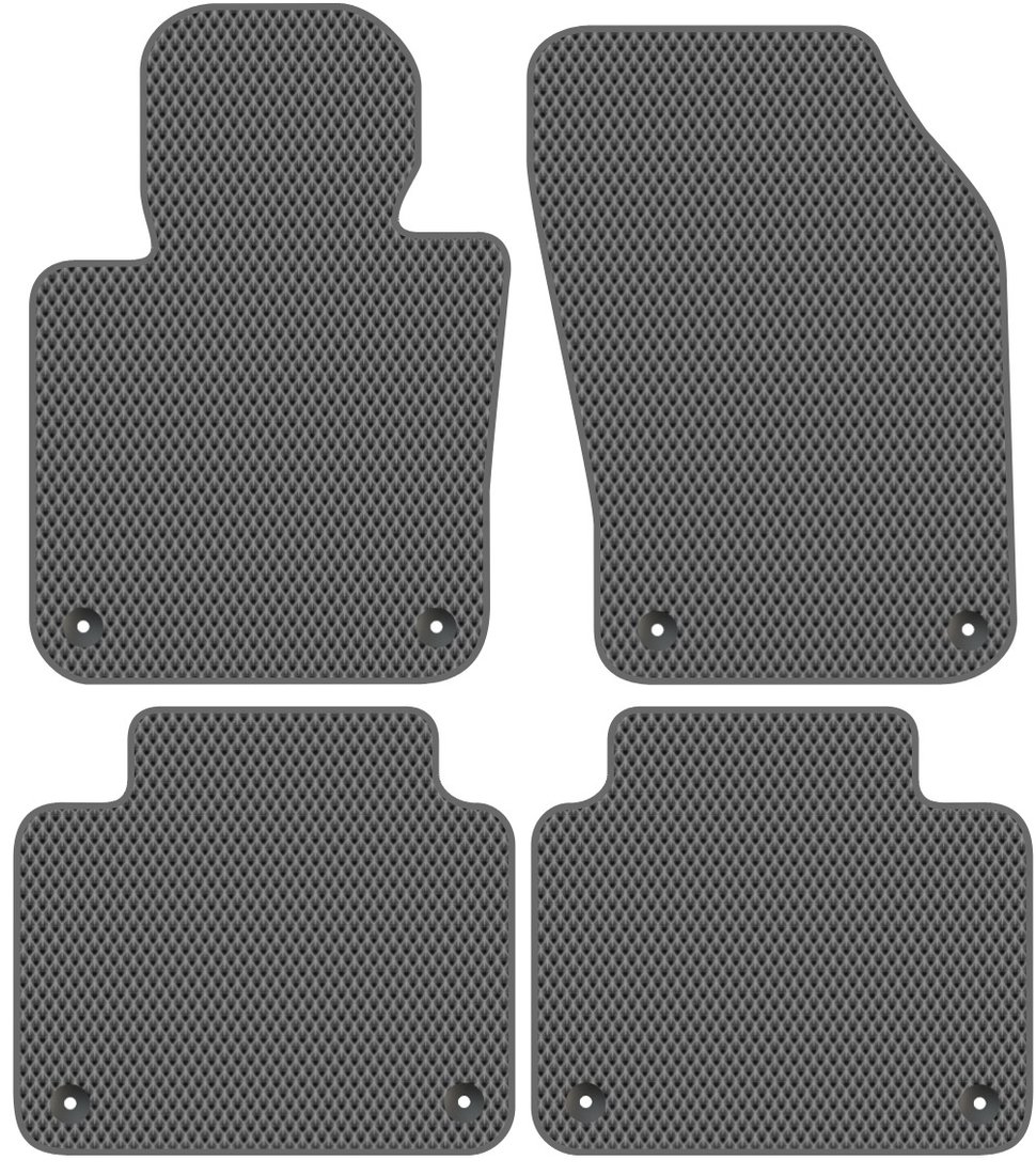 

Комплект ковриков для авто Alicosta Volvo S90 II (седан) 2016 - Н.В. (серый, ромб)