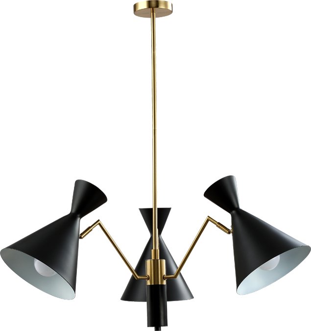 

Подвесная люстра Crystal Lux Joven SP3 (золото/черный)