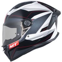 Мотошлем MT Helmets Stinger 2 Micro (M, серый/белый)