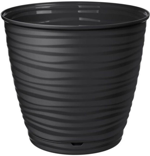 

Горшок Idi Land Saffron 221610230/02 (черный)