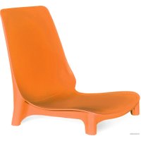 Стул Sheffilton SHT-S75 (оранжевый/хром лак)