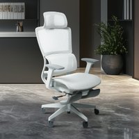 Офисное кресло SPARX FRS-8 Luster White (серый)