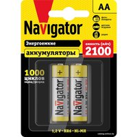 Аккумулятор Navigator AA 2100mAh 2шт