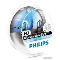 Галогенная лампа Philips H3 DiamondVision 2шт