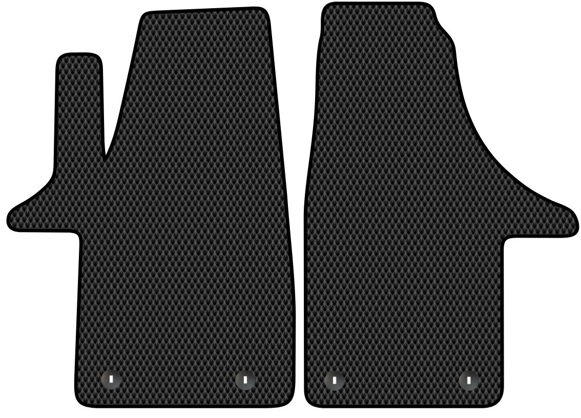 

Комплект ковриков для авто Alicosta Volkswagen Multivan V (минивэн / T5) 2009 - 2015 (черный, ромб)