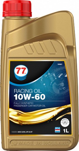 

Моторное масло 77 Lubricants Racing Oil SL 10W-60 1л