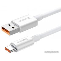 Кабель Baseus Superior Series Fast Charging USB Type-A - USB Type-C (1 м, белый)