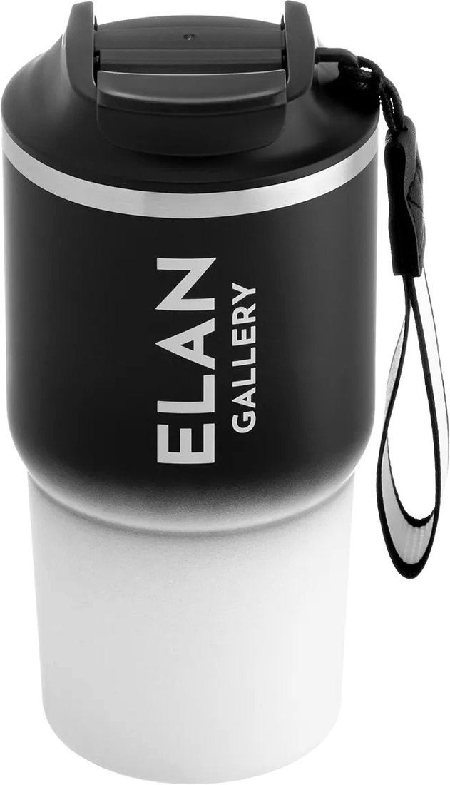 

Термокружка Elan Gallery 280204 580мл (черный/белый)