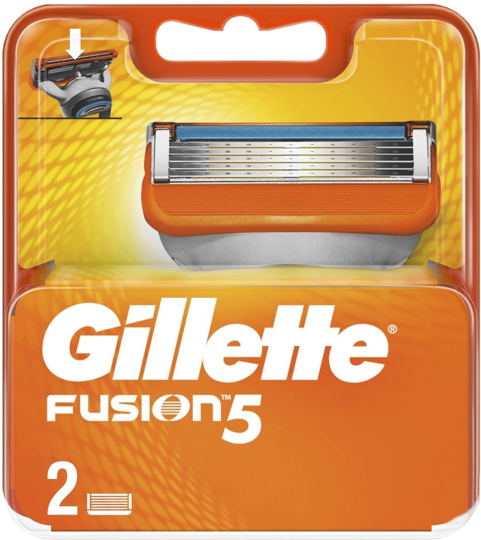 

Сменные кассеты для бритья Gillette Fusion5 (2 шт) 7702018877478