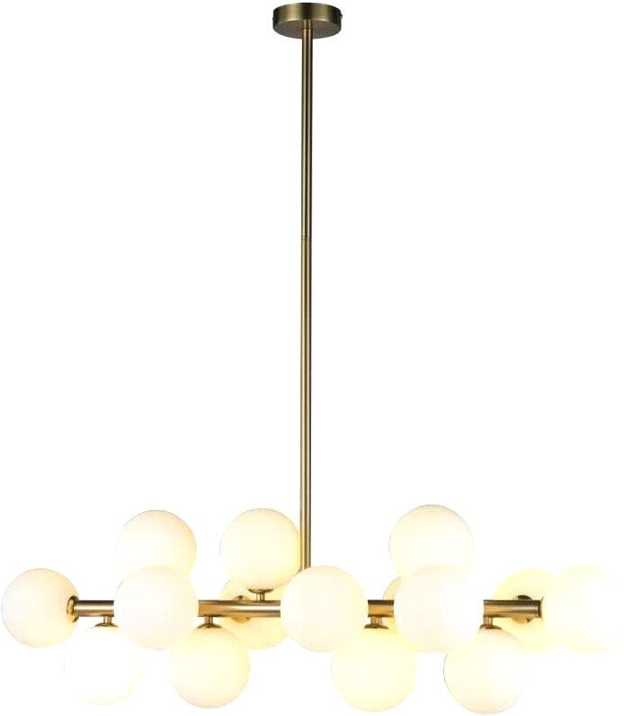

Подвесная люстра iLamp Golden 8516P/L BR-WH