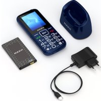 Кнопочный телефон Maxvi B21ds Up (синий)