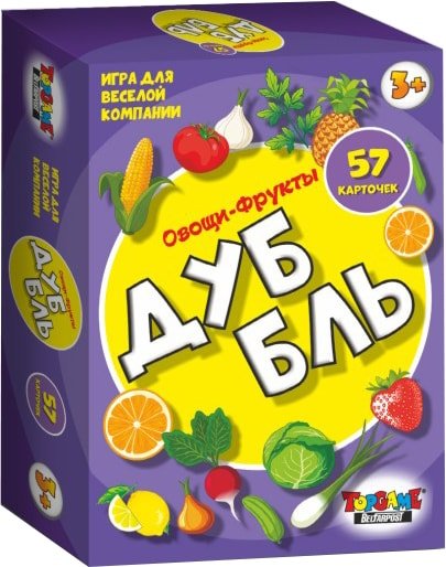 

Настольная игра Topgame Овощи-фрукты 01518