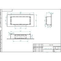 Биокамин ZeFire Etude 900 (Estetic Flame)