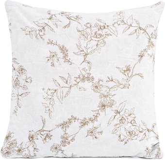 Спальная подушка Лен наш Шведская Роза Лен 230735 (70x70, белый)