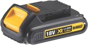 

Аккумулятор DeWalt DCB181-XJ (18В/1.5 Ah)