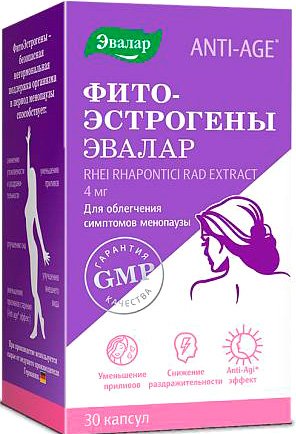 

БАД Эвалар ФитоЭстрогены (30 капсул)