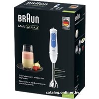 Погружной блендер Braun MQ 3000 WH Smoothie+